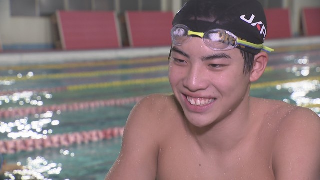 中学生記録を次々更新する15歳のスイマー　コーチ「人間より魚に近い感じ」香川【こどもミライパーク】