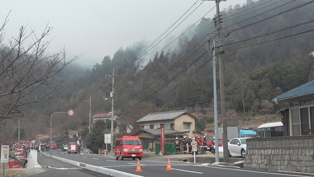 【続報】笠岡市の山林火災　1日午後5時に鎮圧　約15ヘクタールを焼失　岡山