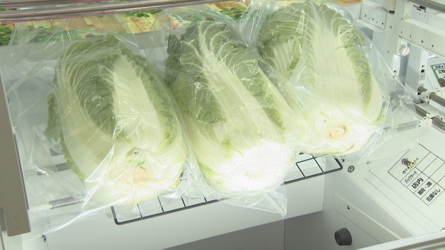 白菜3玉や20個入り卵も100円でゲット!? 個性的なクレーンゲームが人気