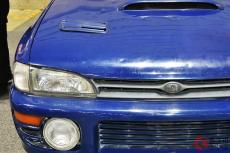 スバルが「20万キロのインプレッサ」を実車展示！ 「サビあり・塗装