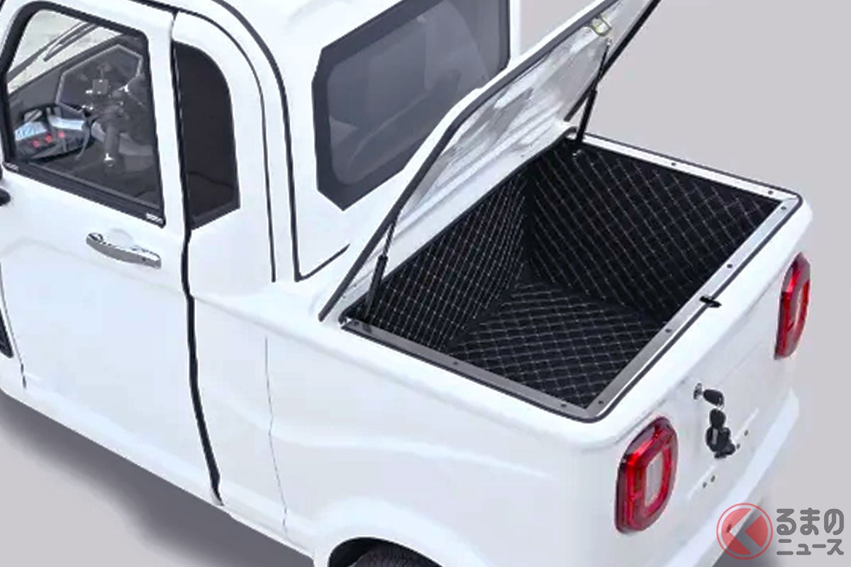 現状4.20万円　乗って帰れる　6.8馬力 ベルト新品　軽整備4.8万円 新車88万円！ 斬新「チビ軽トラ」に反響あり！「車検不要って最高