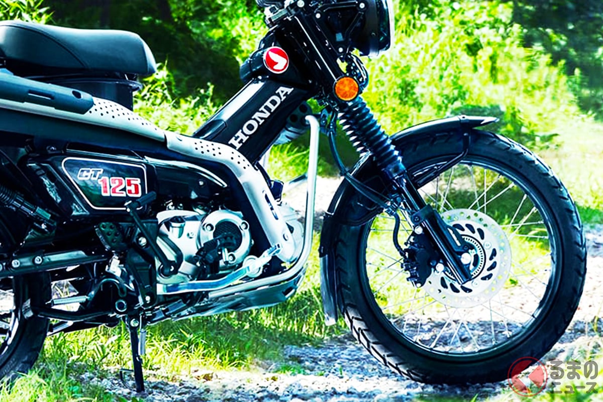 ホンダ「CT125・ハンターカブ」に反響！ “リッター66.9km”＆全3色設定