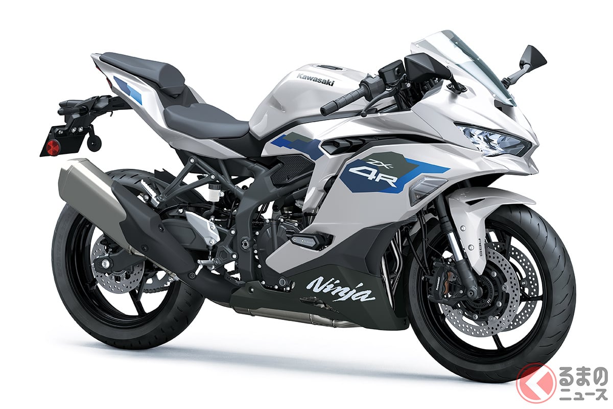 カワサキ「Ninja ZX-4R」シリーズ2027年モデル発売 新色採用し登場