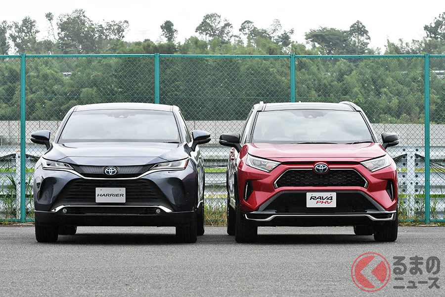 どっちも爆売れ!? トヨタ「RAV4」と「ハリアー」 異なるキャラでも人気なワケとは