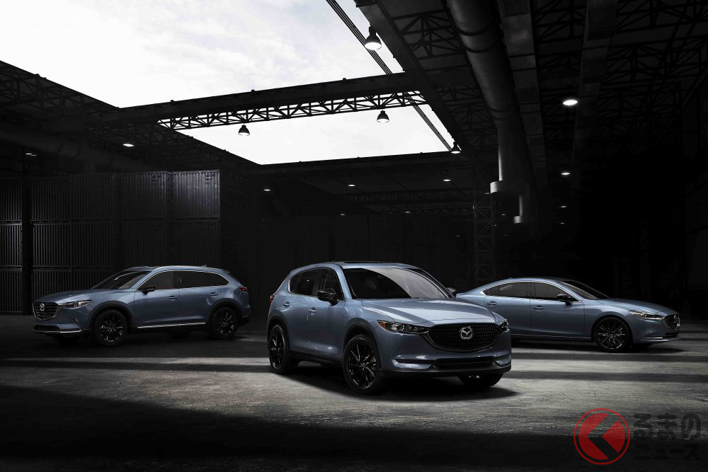 マツダがカーボンエディション設定！ 「CX-5」「CX-9」「mazda6」の2021年モデルに設定