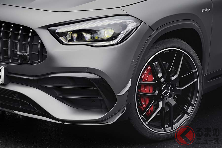 コンパクトSUV「GLA」に最強モデル登場！ メルセデスAMG「GLA 45S」日本上陸