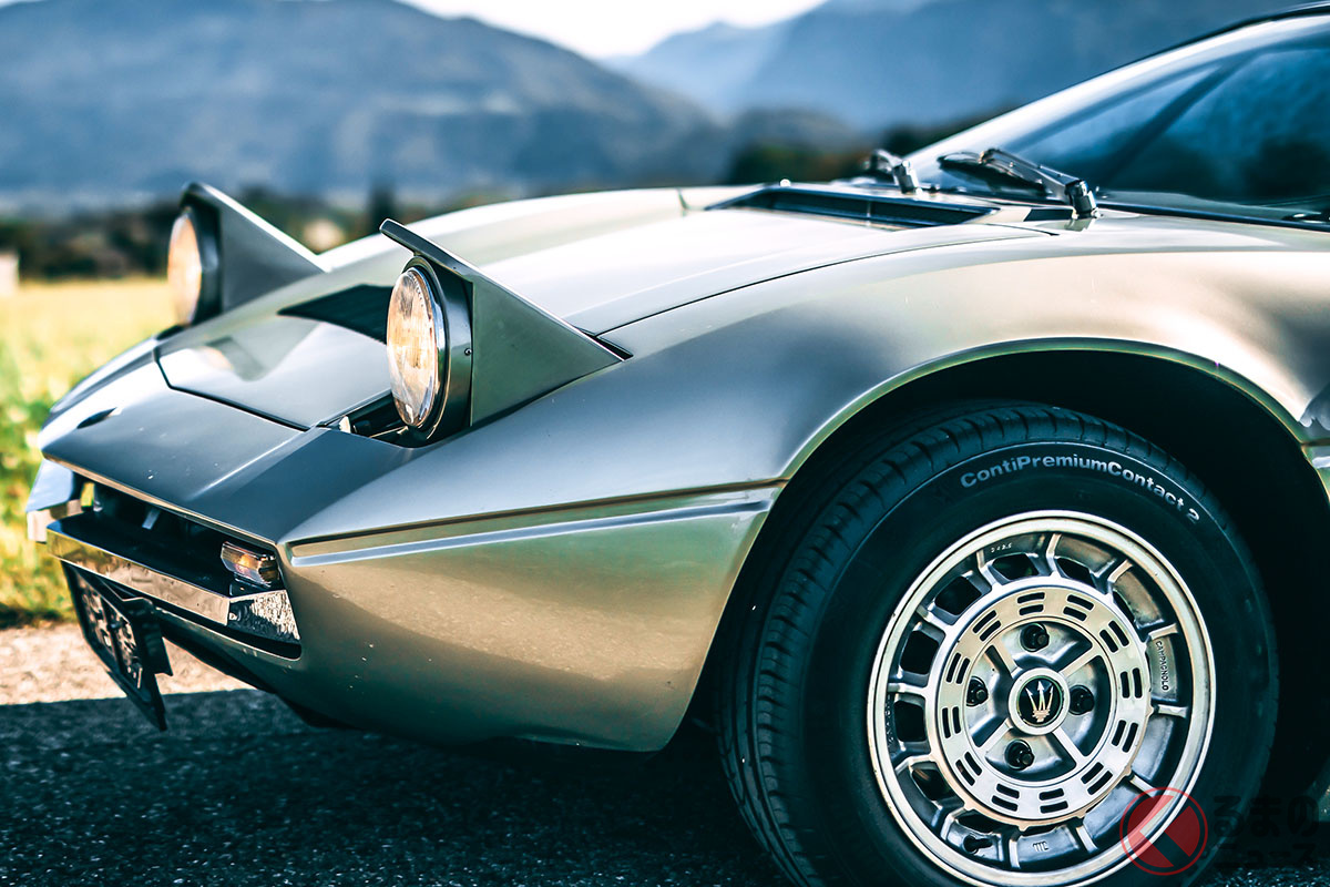 740万!! 70年代スーパーカーを安く買うならマセラティ「メラク」が狙い
