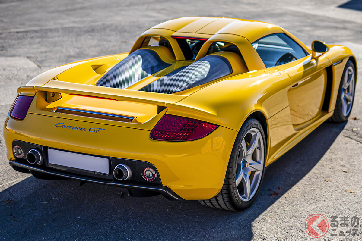8000万円は安い？ ポルシェでも2度と作れない「カレラGT」のスペックと