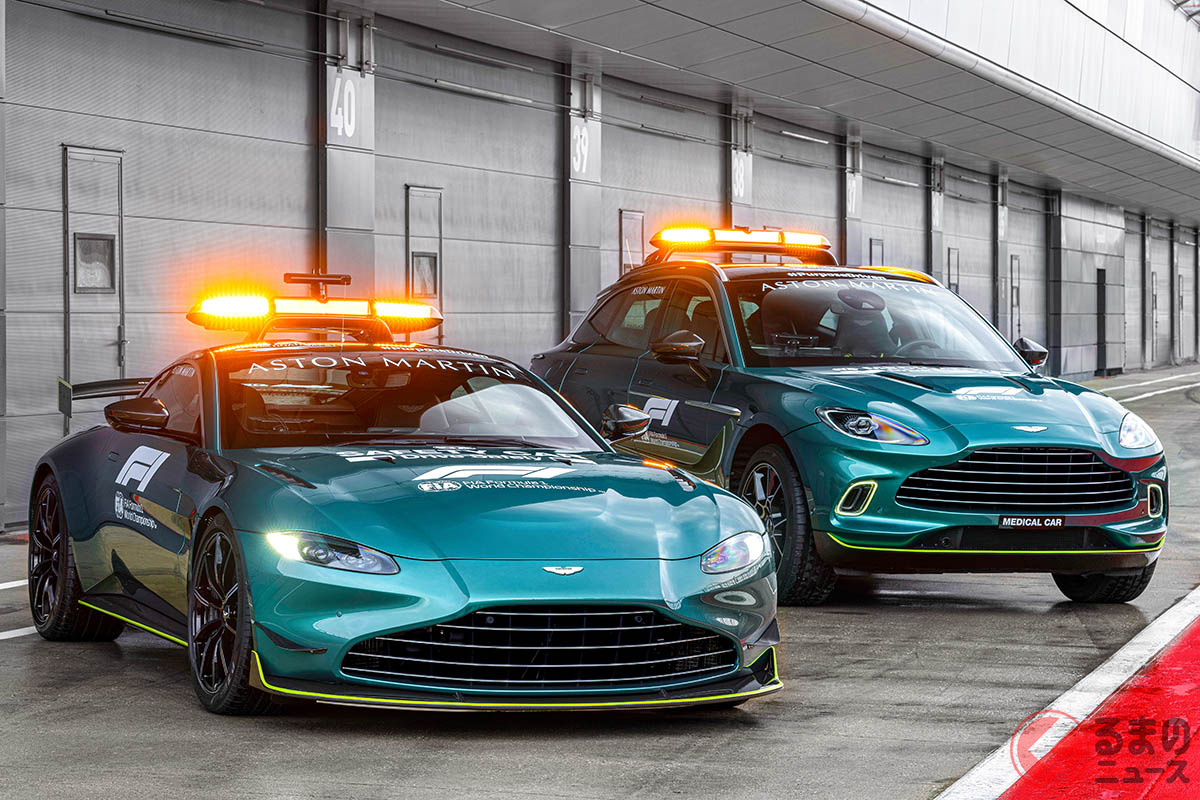 Aston Martin DBX セーフティカー 2021 アストンマーティンがF1セーフティカー＆メディカルカーに決定