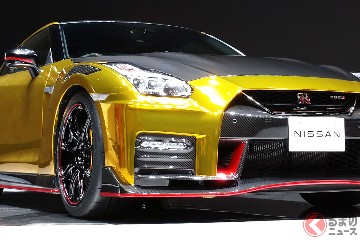 日産が金色すぎる新型「GT-R NISMO」を初公開！ 存在感MAXの特別仕様 製作の経緯とは？