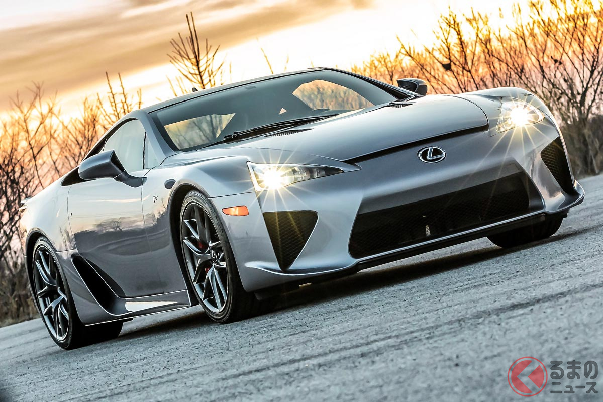 実走800kmのレクサス「LFA」が出品！ 5000万円オーバーのプレ値がつく