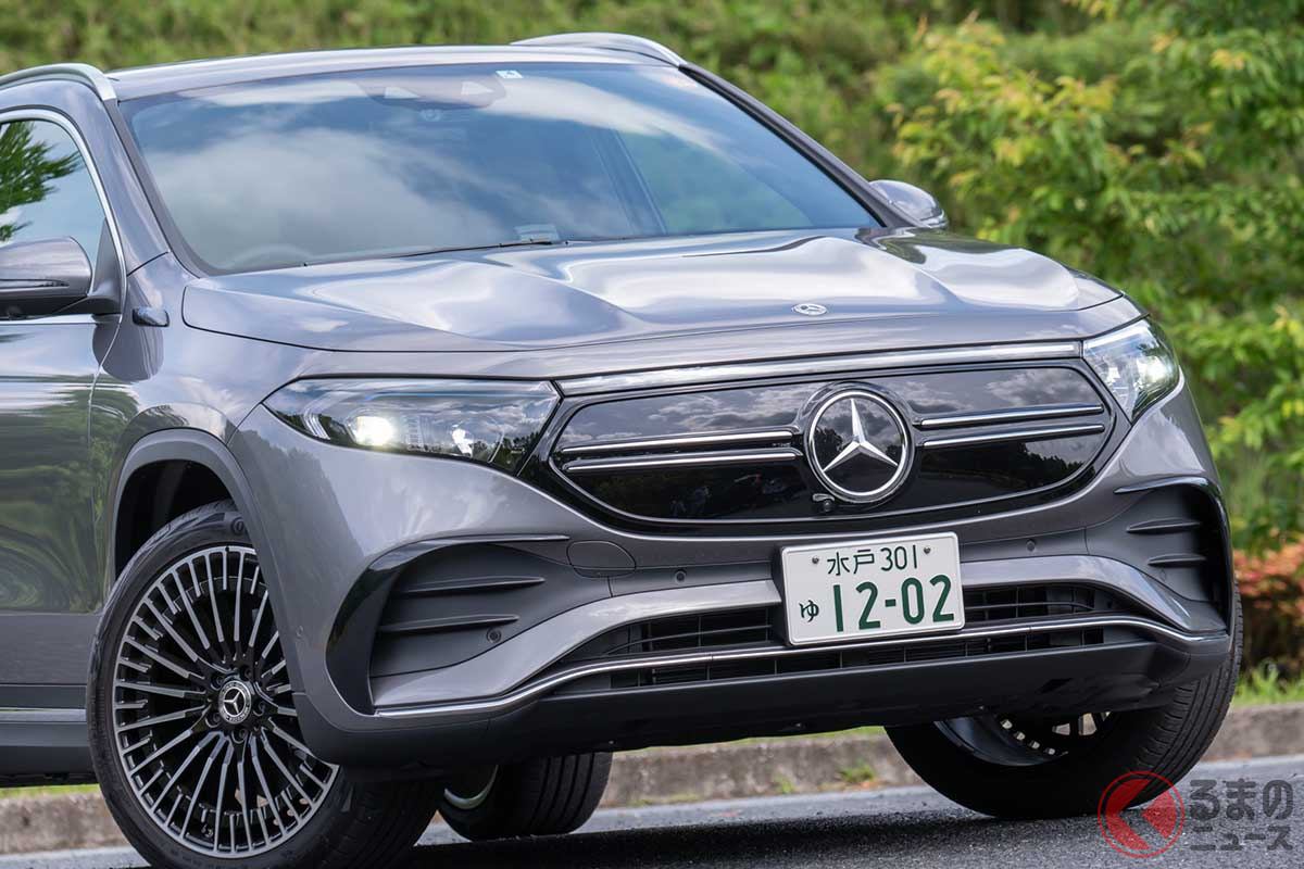 全長4.5mの電動コンパクトSUV！ メルセデス新型「EQA」は人気の「GLA」とどう違う？