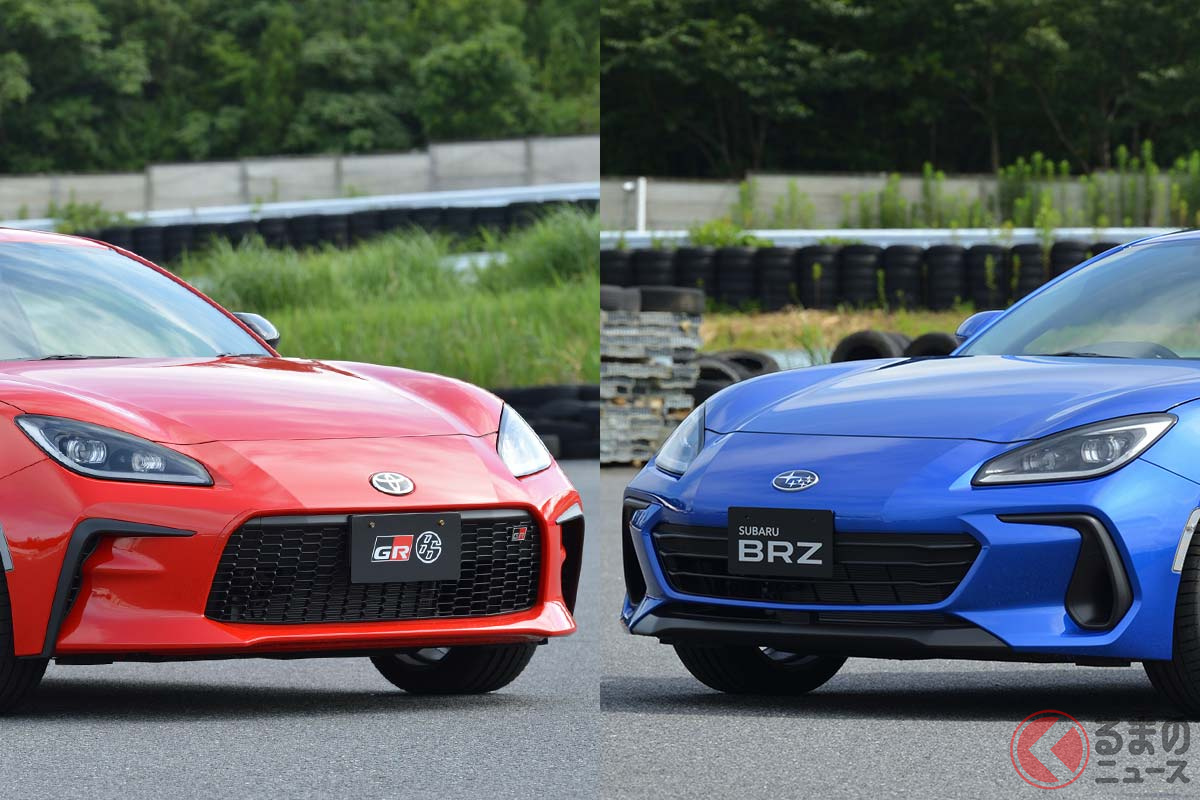 トヨタ新型「GR86」＆スバル新型「BRZ」どっちが良い？ 兄弟車の「味」の違いを徹底比較