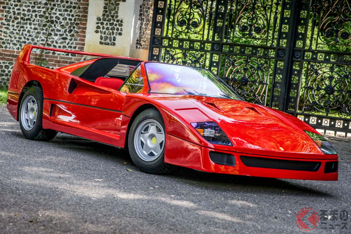 「F40」が1250万円で落札！ フェラーリ「328GTS」が中古で買えるチルドレンズ・カーとは？