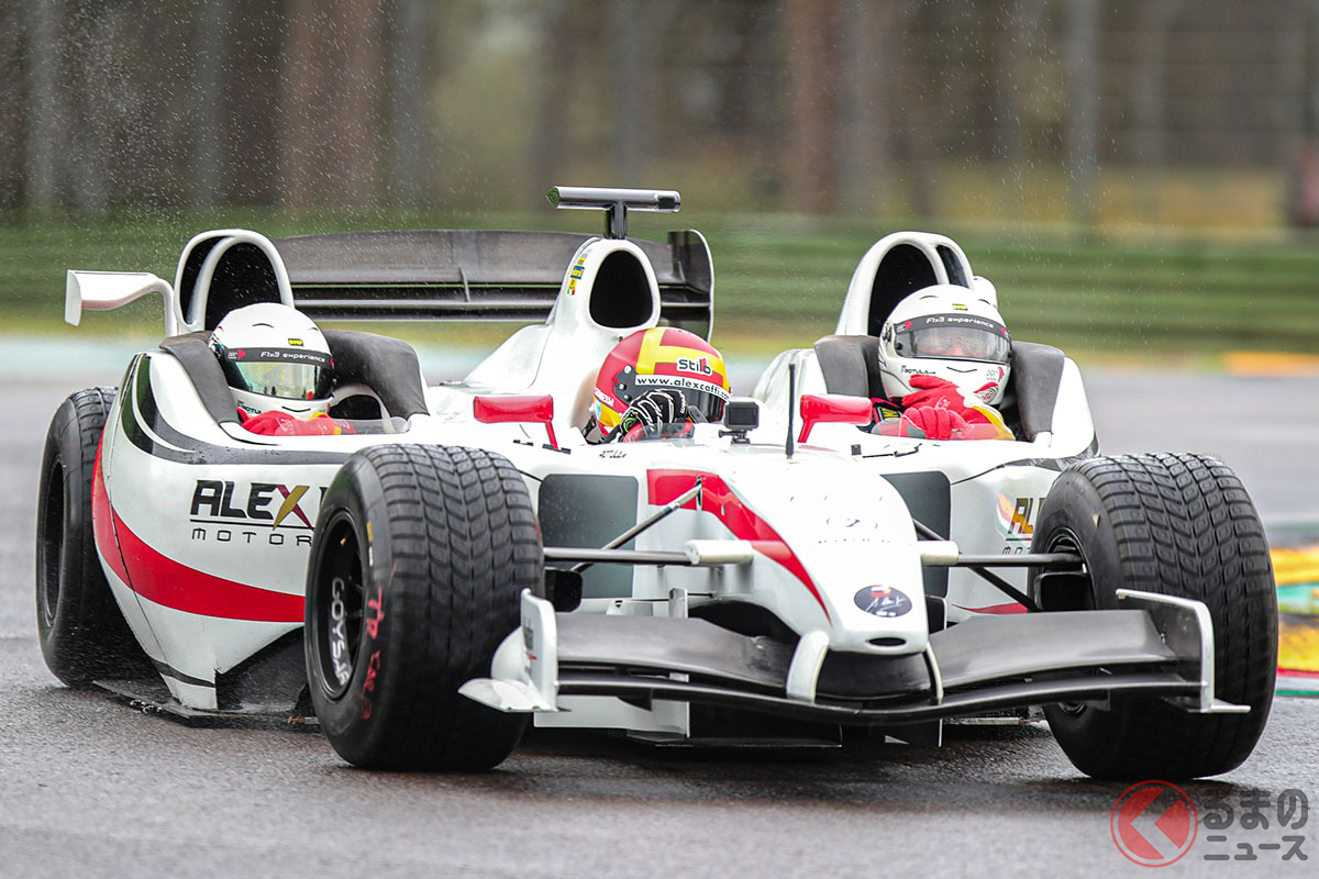 3人乗り F1 で同乗走行 ひと味違うイタリアのサーキットイベントとは 記事詳細 Infoseekニュース