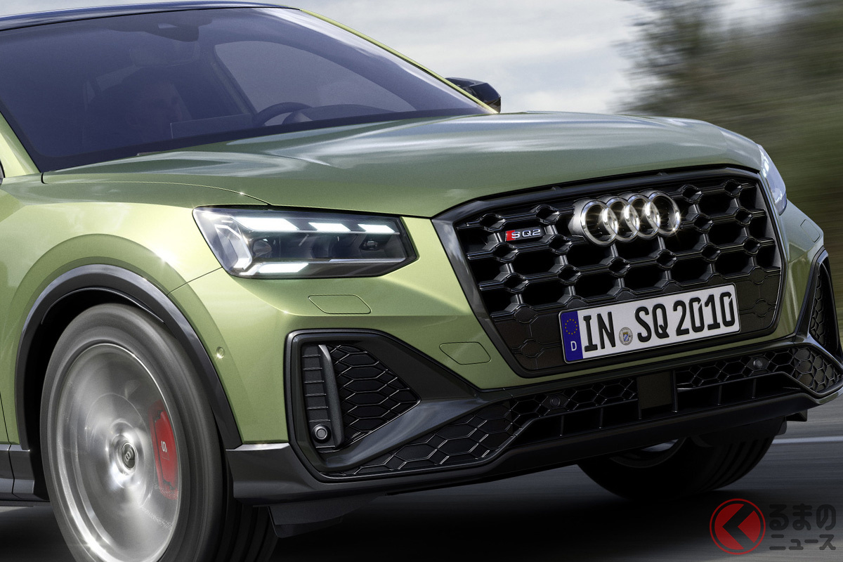 アウディ最小のSUV「Q2」唯一のクワトロモデルが進化！ 改良新型「SQ2」登場