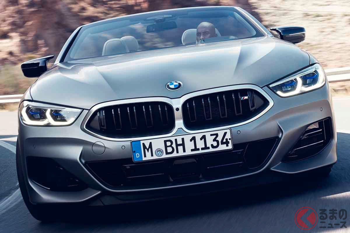 光るキドニーグリルが超豪華！ BMWの最上級モデル新型「8シリーズ」登場 クーペ／カブリオレ／グランクーペが同時上陸