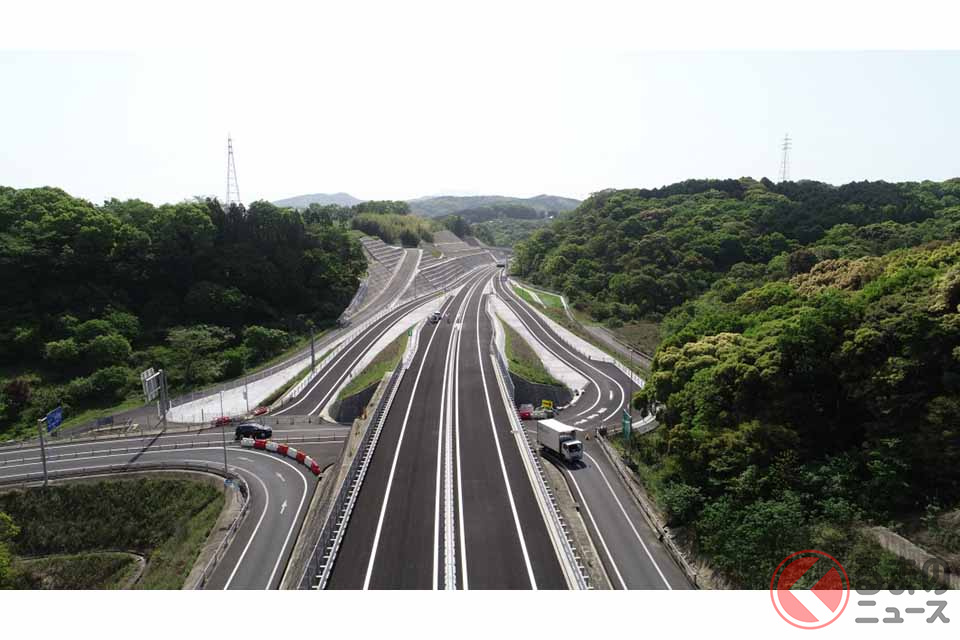 「島原道路」21日に2.7km延伸 長崎道の諫早ICから東へ…将来は天草・鹿児島に渡れる？