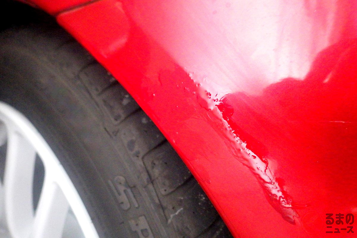 車の傷は「タッチアップペイント」じゃ直せない!? 筆で直接塗っちゃダメ！ プロが教える正しい補修術｜Infoseekニュース