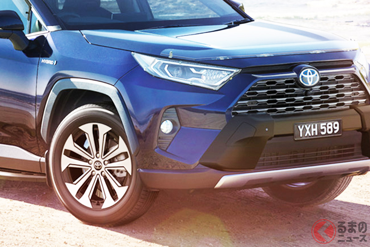 ゴツSUVらしさ炸裂!? トヨタ主力SUV「RAV4」の「ナッジバー仕様」がイカしてる　豪州設定のアイテムとは