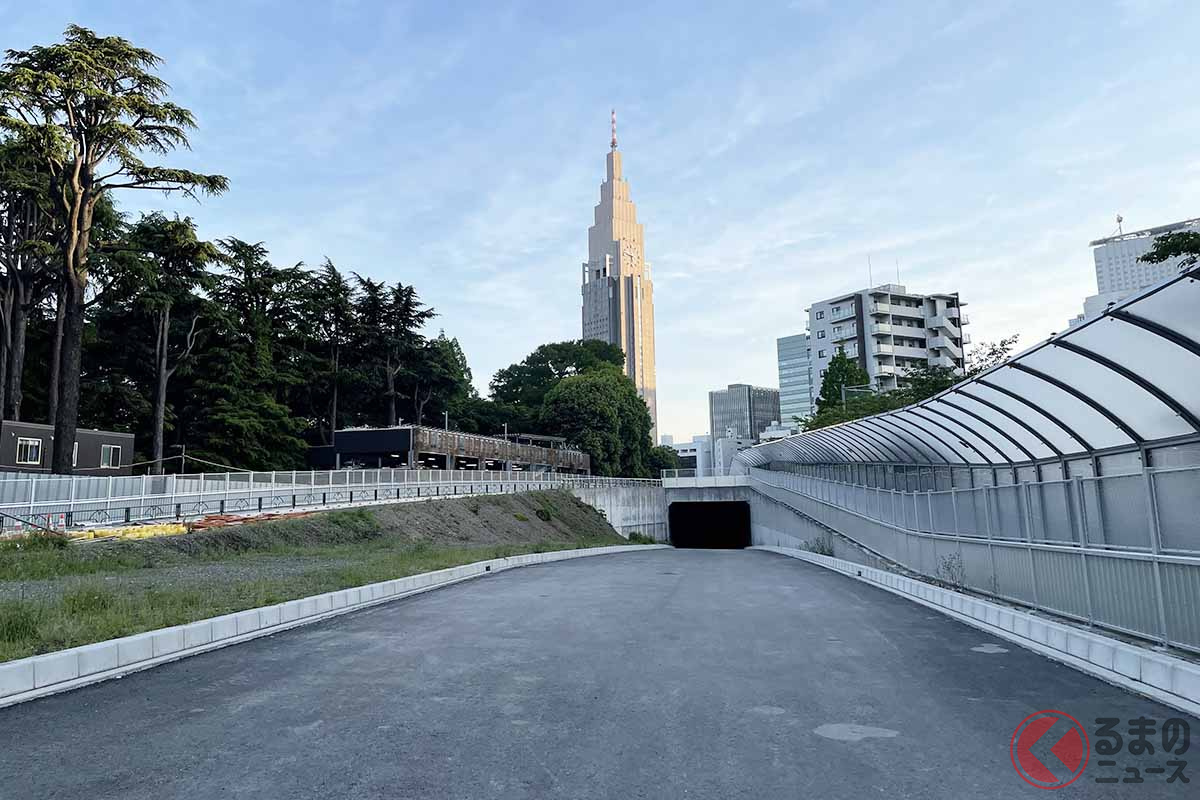 新宿の「明治通りバイパス」12月開通！ 都市計画決定から76年 2階建て「ぎょえんトンネル」を採用した事情とは？