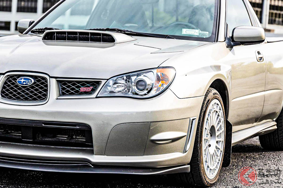 「インプレッサトラック」が凄すぎる!? 2人乗り仕様＆300馬力化された「WRX STI」が約282万円で落札