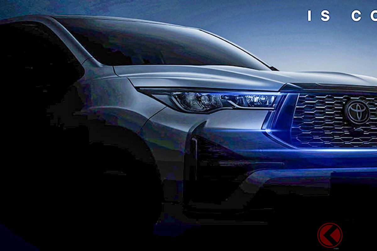 トヨタ「新型SUV ミニバン」登場か!? ヒンジドア＆3列シートの「イノーバ ハイクロス」ティザー動画がSNS上で公開