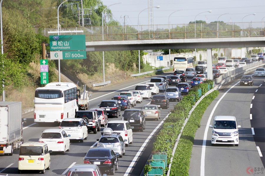 東名渋滞は50km超えも!? 「年末年始渋滞」ピークは1月2日！ 各高速道路が渋滞予想区間を発表