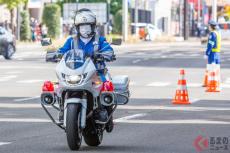 駅伝で見かける「白バイ」どんな役割？ 実は運転難しい？ 求められる「運転技術」とは 普段の「知られざる活動」も