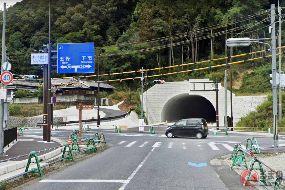 国道24号と直結！ 奈良県道平原五條線「小島工区」が2月開通 国道168号の迂回路にも