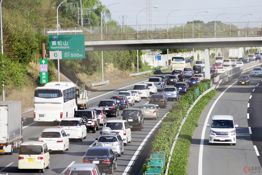 渋滞最長50km！ GW高速道路の「Uターンラッシュ」は5日がピーク！「東名」の混雑解消は何時頃？