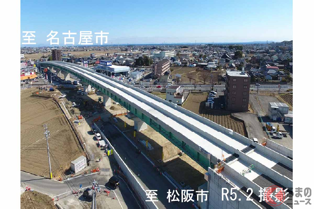 30km超えの国道23号「中勢バイパス」2023年度ついに全線開通へ 鈴鹿～松阪を南北縦断