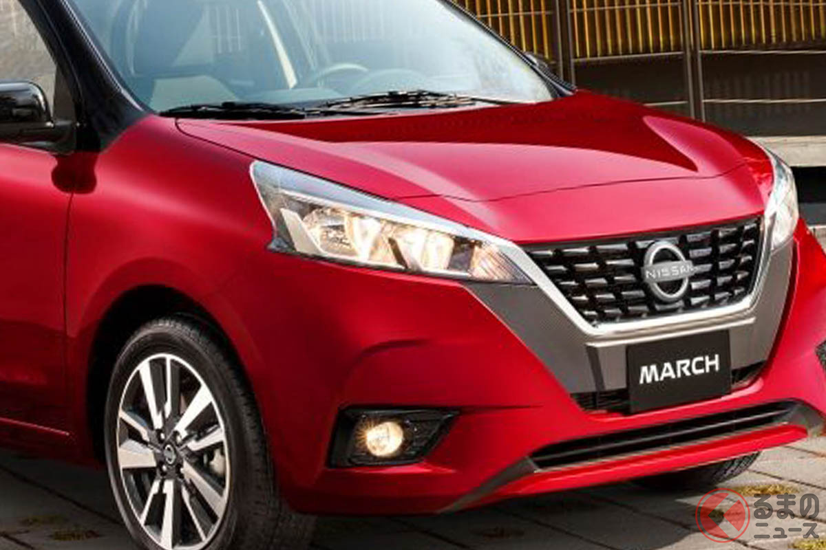 日産「マーチ」”完全終了”してなかった!? MTアリ＆ド迫力グリル装備で存命！ アンダー210万円の“海外マーチ”がカッコイイ！