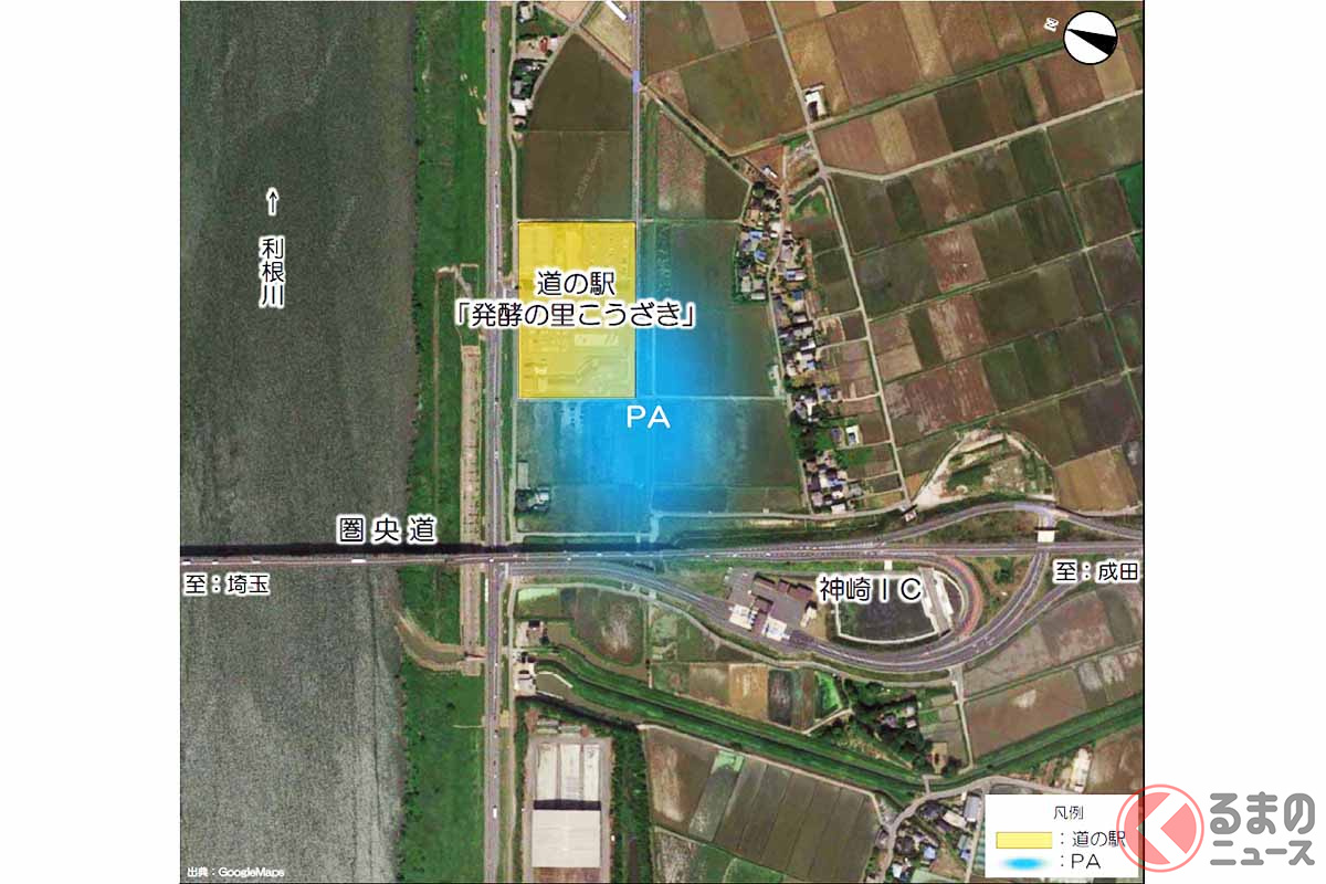 なぜ？ 圏央道「4車線化」に遅れ 道の駅隣接の「新PA」も難航 千葉でPA追加計画が進化中