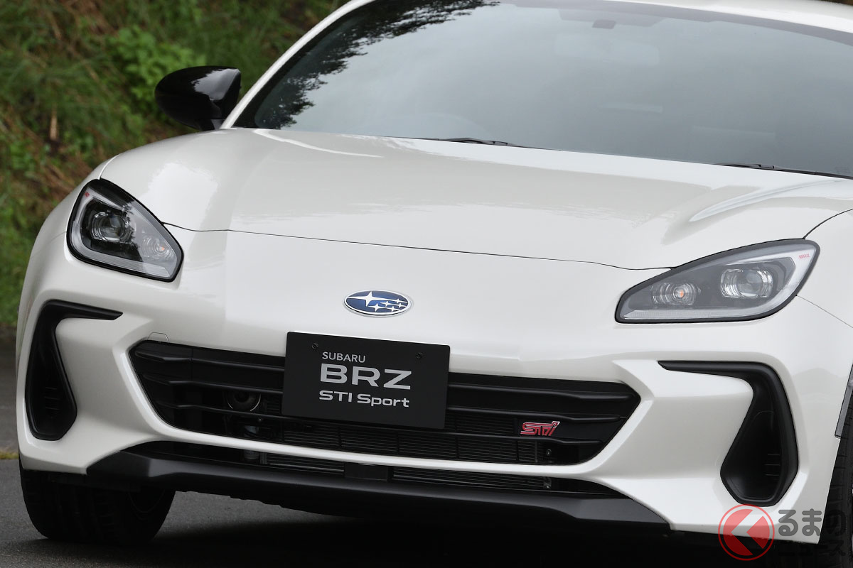 スバル「BRZ」に「STIスポーツ」復活！ 大人スポーティでめちゃカッコいい！ 待望の「MTアイサイト」初搭載！