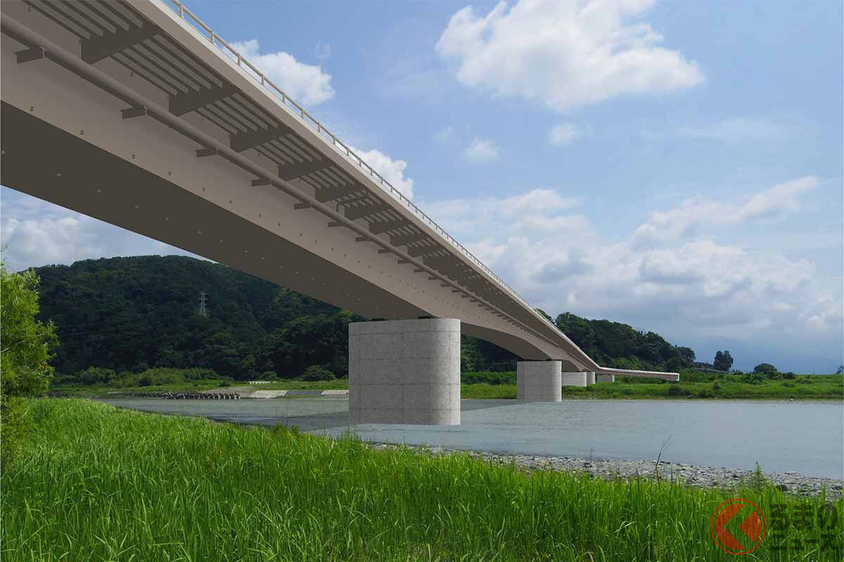 東名IC至近！ 富士川「3本目の橋」ついに3月開通へ 国道＆県道の“橋渋滞”緩和なるか