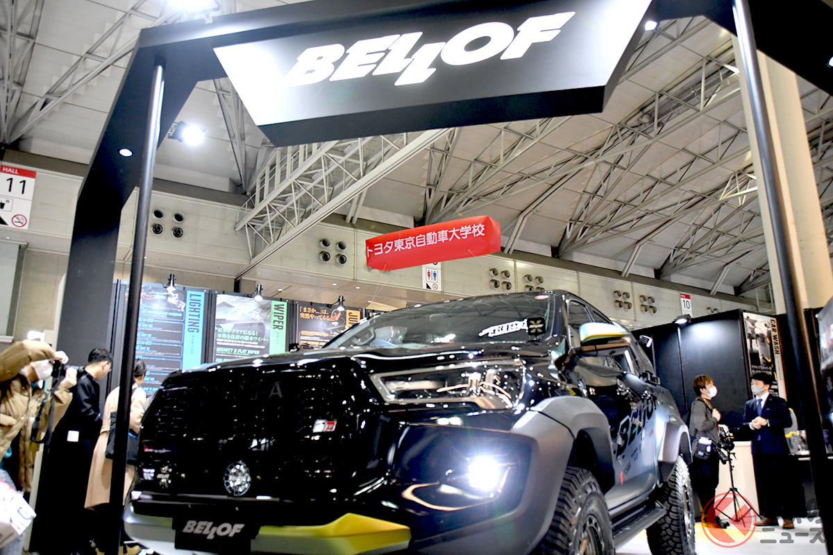 東京オートサロン2024「ベロフ」ブースでは軽量&#038;高出力の固体電池ポータブル電源を展示！ 世界初の市販化も目前か？