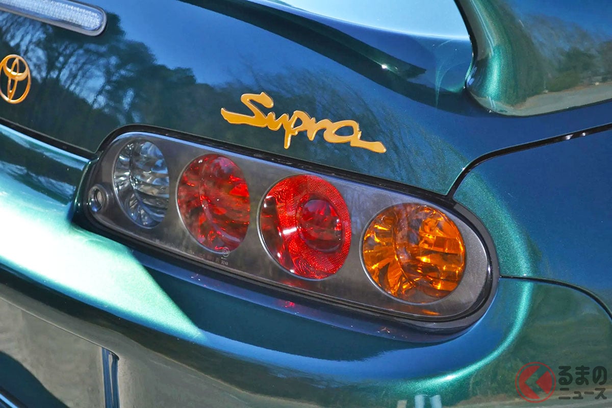 エクシード　80スープラ グリーン エクシード 80スープラ グリーン トヨタ「新車並み80スープラ