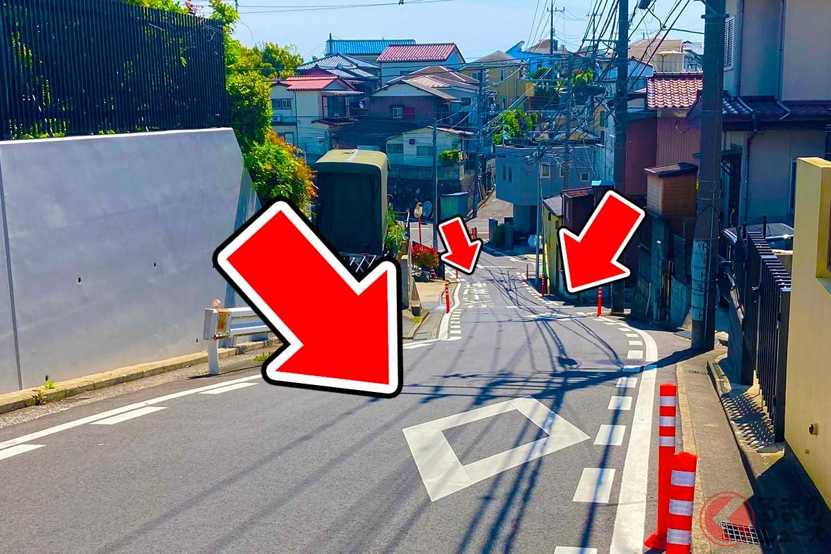 「知らない人多すぎ！」 道路に描かれた「謎のダイヤ」どんな意味？ 「うっかり運転」で取り締まられる可能性も!?