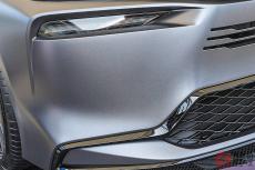 トヨタ新型「スポーティ“セダン”」実車展示！ 迫力エアロ＆パワートレイン強化でマジ速そう！ マットブラックもカッコいい新型「ミライSC」独に登場