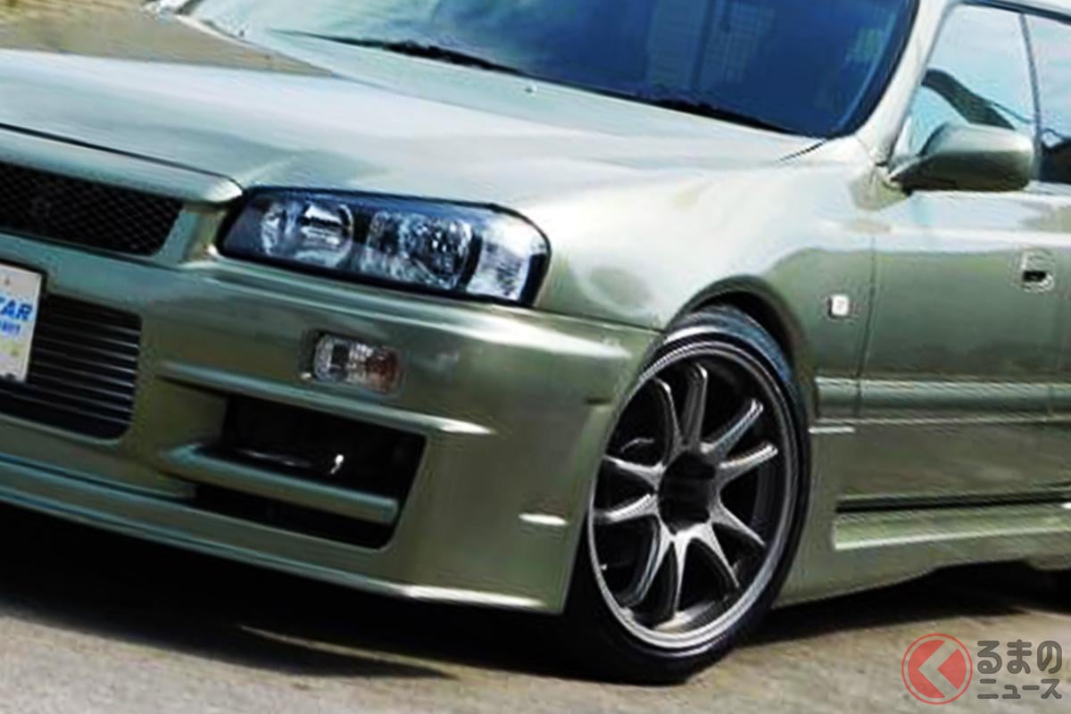 日産「GT-Rワゴン」登場!? R34フェイス×R33 5速MT搭載!? “謎の日産車”の正体とは