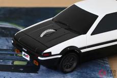 ヤバい！机が峠に見えてきた⁉ トヨタ 「AE86 藤原とうふ店 仕様」 無線マウス登場！ 価格は、6600円