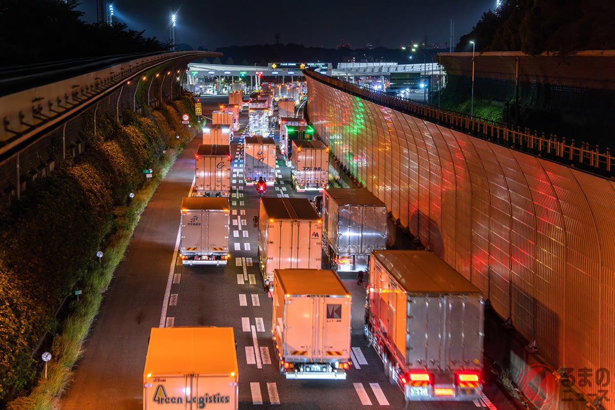 「すごい大渋滞…」東名の「集中工事」いつまで続く？ 大和トンネル付近は「2車線の大規模規制」も 11月からは「1年以上のロング工事」も予定