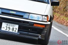 6速MT搭載！ トヨタ「超すごい86」“再”登場！ 旧車「そのままデザイン」×「画期的な最新ユニット」搭載！ 斬新「2シーター」で復活した「AE86 BEV」群馬で披露