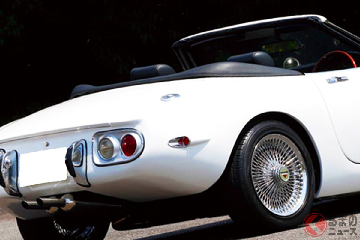 トヨタ「和製スーパーカー」の究極レプリカ実車展示へ！ まさかの屋根