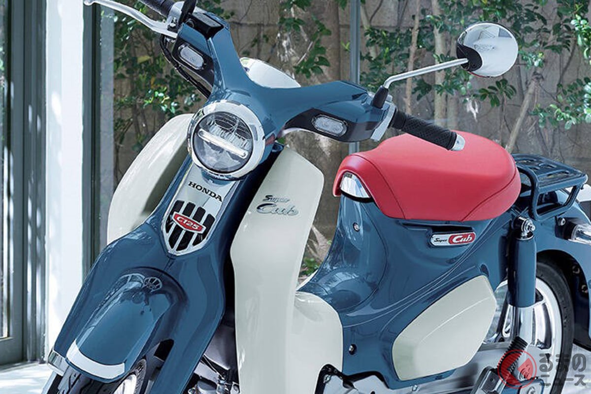 ホンダ新「スーパーカブC125」発表！ 胸熱レトロな「初代カラー」採用！ リッター“約67キロ”走れる「世界で1番」売れてるバイク欧州に登場！