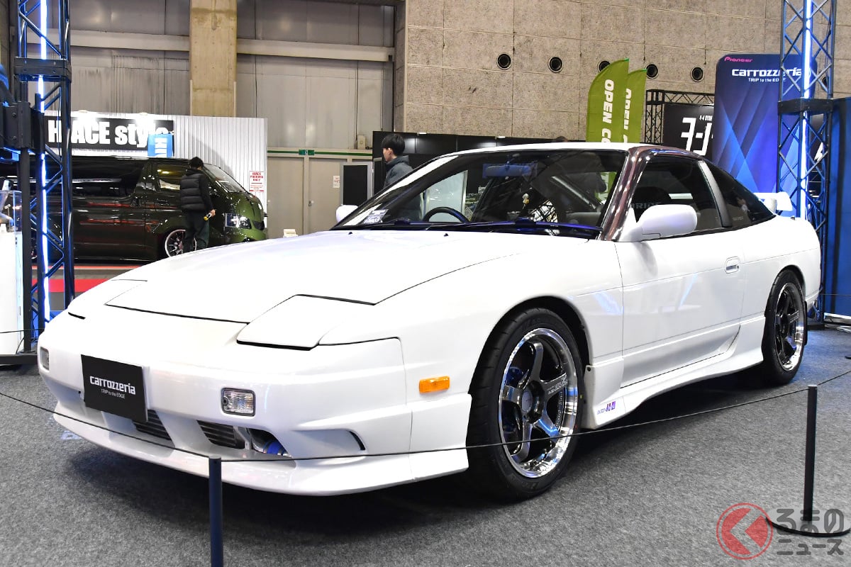 プロレーサーの愛車「日産180SX」のオーディオサウンドが実際に聞けるかも！？  最新カロッツェリア製品が勢ぞろいする大阪オートメッセ2025 パイオニアブース