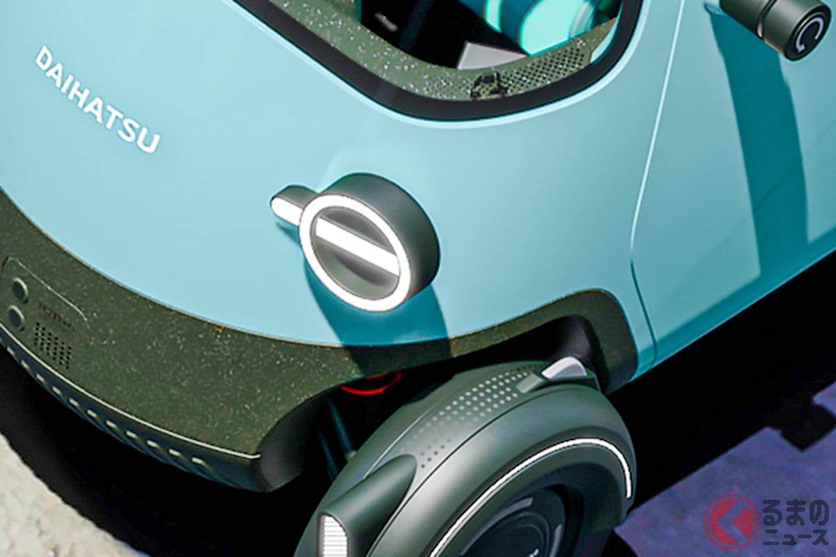 超小さい「“3人乗り”軽トラ」？ ダイハツ“新”「ミゼット“X”」世界初