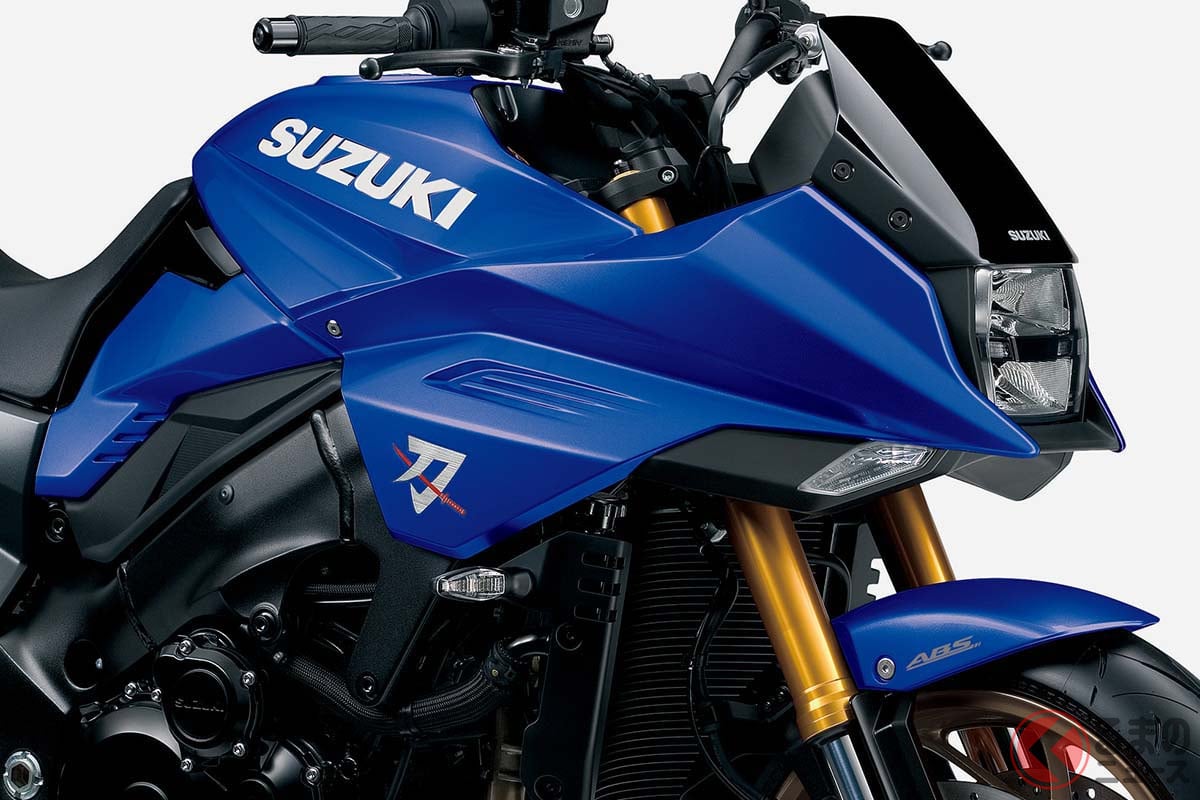 スズキ「最新KATANA」価格改定で登場！ 「ひと目でカタナ」とわかる