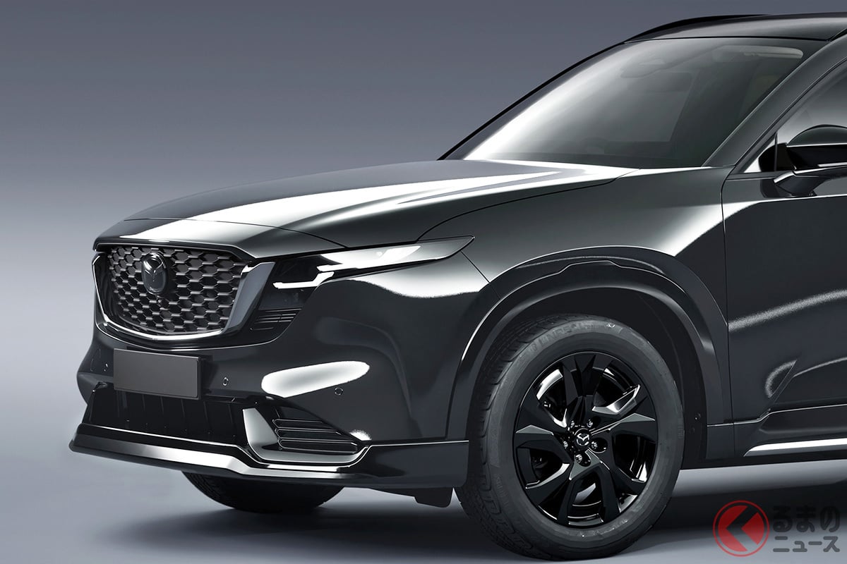 マツダが新型「CX-5」を実車展示へ！ 「謎の新色」採用の欧州仕様を 